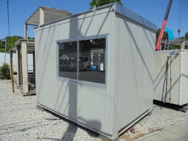 画像2: ユニットハウス CT-32J 約2坪 【中古】 (2)