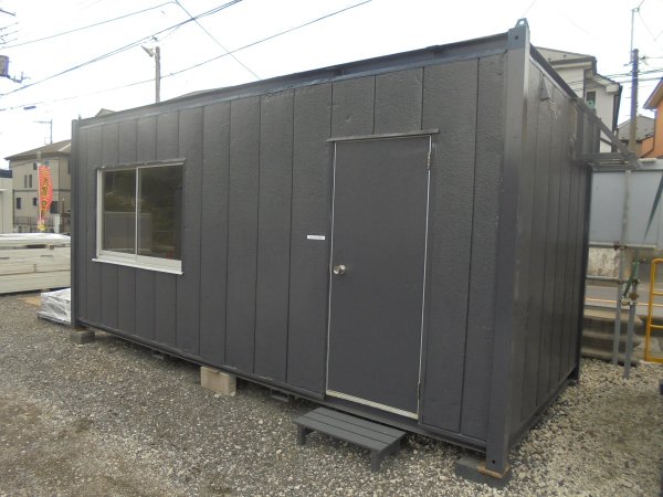 画像1: ユニットハウス　４坪タイプ　【中古】Y25-12-001 (1)