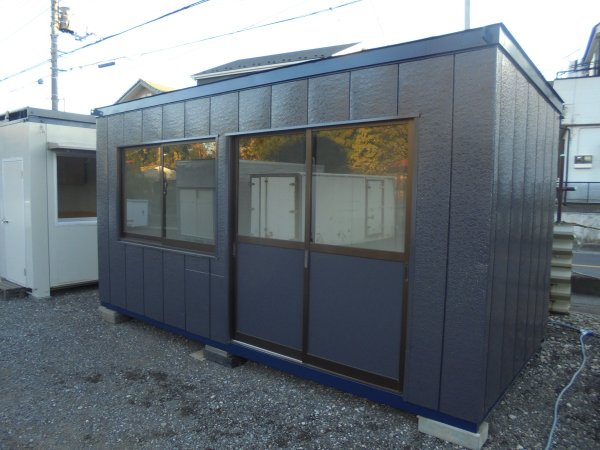 画像1: ユニットハウス　３坪タイプ　【中古】Y25-12-006 (1)